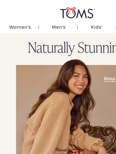 toms newsletter: Event-Ready Holiday Styles