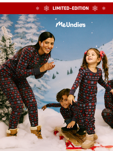 meundies newsletter: Santa called 🎅