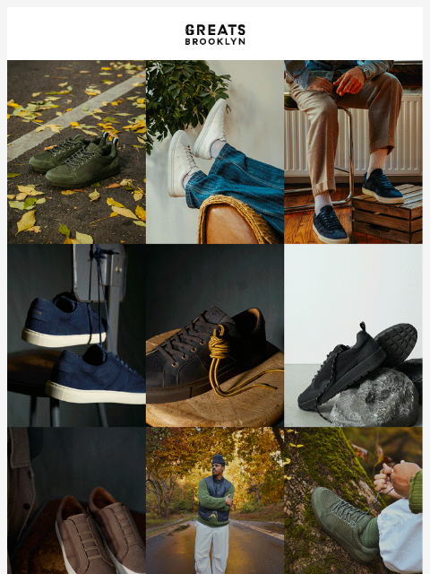 greatsbrand newsletter: Fresh takes on timeless sneakers
