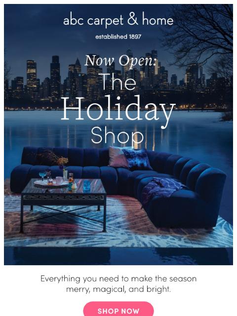 abchome newsletter: HOLIDAY is Here!🎄