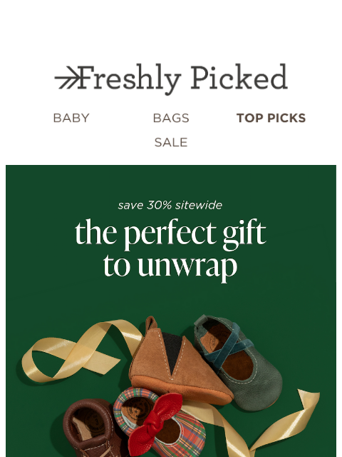 freshlypicked newsletter: The Perfect Gift 💝