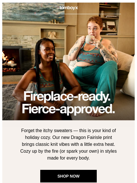 tomboyx newsletter: Print Drop: Dragons & Classic Colors