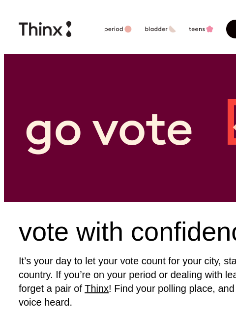 Head to the polls in comfort. ‌ ‌ ‌ ‌ ‌ ‌ ‌ ‌ ‌ ‌ ‌ ‌ ‌ ‌ ‌ ‌ ‌ ‌ ‌ ‌ ‌ ‌ ‌ ‌ ‌ ‌ ‌ ‌ ‌ ‌ ‌ ‌ ‌ ‌ ‌ ‌ ‌ ‌ ‌ ‌ ‌ ‌ ‌ ‌ ‌ ‌ ‌ ‌ ‌ ‌ ‌ ‌ ‌ ‌ ‌ ‌ ‌ ‌ ‌ ‌ ‌ ‌ ‌ ‌ ‌ ‌ ‌ ‌ ‌ ‌ ‌ ‌ ‌ ‌ ‌ ‌ ‌ ‌ ‌ ‌ ‌ ‌ ‌ ‌ ‌ ‌