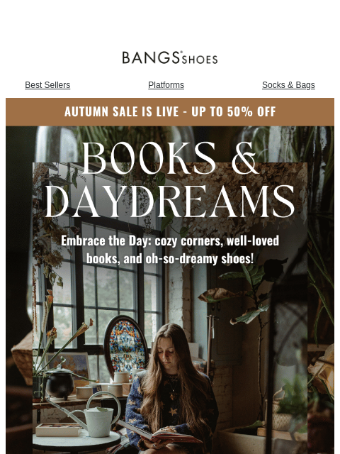 bangsshoes newsletter: Step into Comfort 📚👟