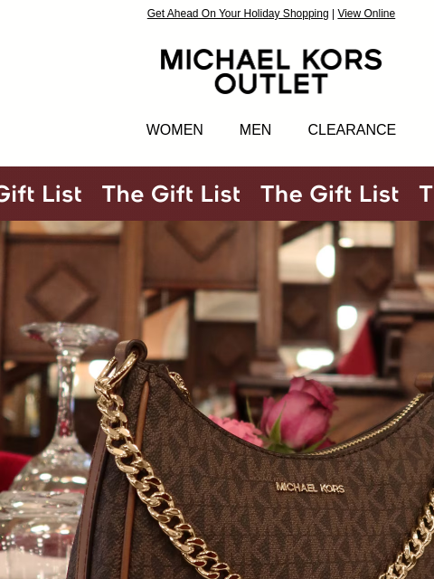 michaelkorsmail newsletter: All Signature Logo Styles Are 15% Off