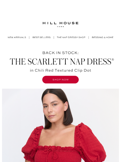 hillhousehome newsletter: "Dress so nice, I bought it twice!"