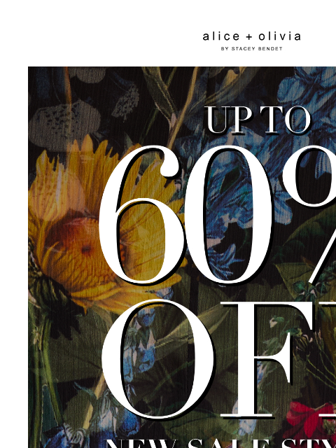 aliceandolivia newsletter: MAJOR MARKDOWNS
