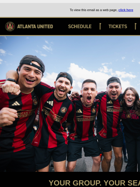 atlutd newsletter: Grab Your Squad for The Action