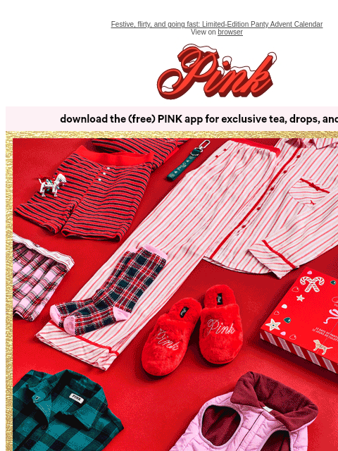 vspink newsletter: Psst, We’ll Help You Win at Gifting 😏