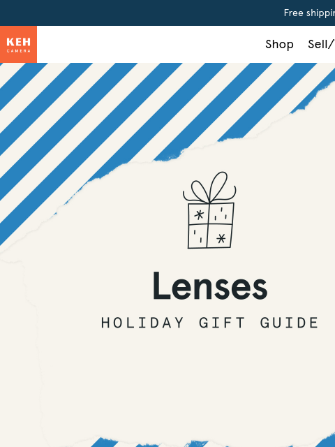 keh newsletter: The best lenses to gift in 2025 🎁