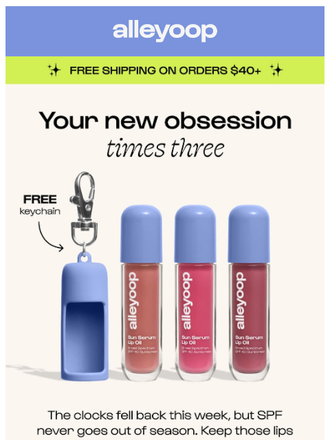 meetalleyoop newsletter: Good things come in threes