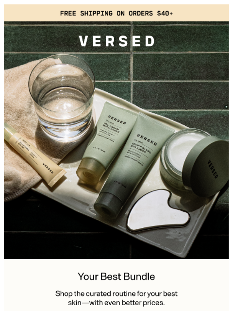 versedskin newsletter: What's Your Bundle?