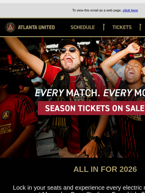 atlutd newsletter: Matchday Your Way
