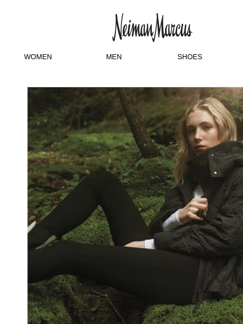 neimanmarcus newsletter: Canada Goose’s chill-proof outerwear