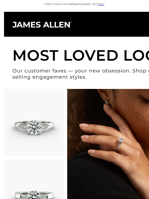 jamesallen newsletter: Best-Selling Engagement Styles
