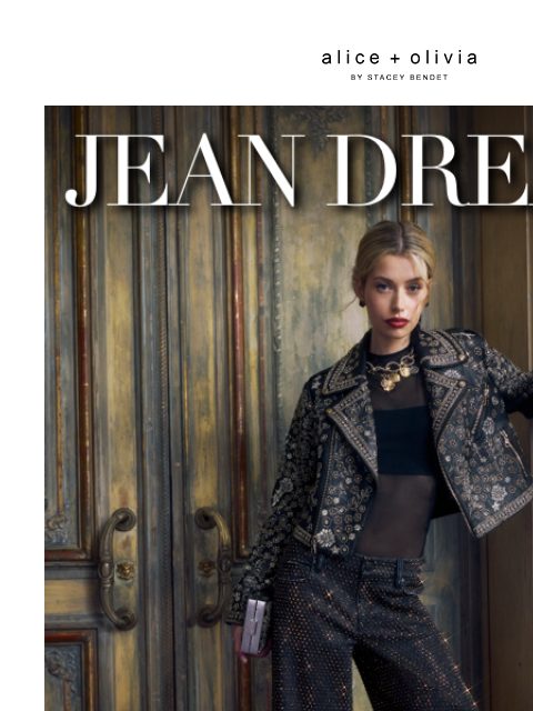 aliceandolivia newsletter: DENIM COUTURE