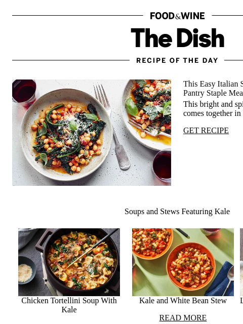 foodandwine newsletter: Easy Italian Stew