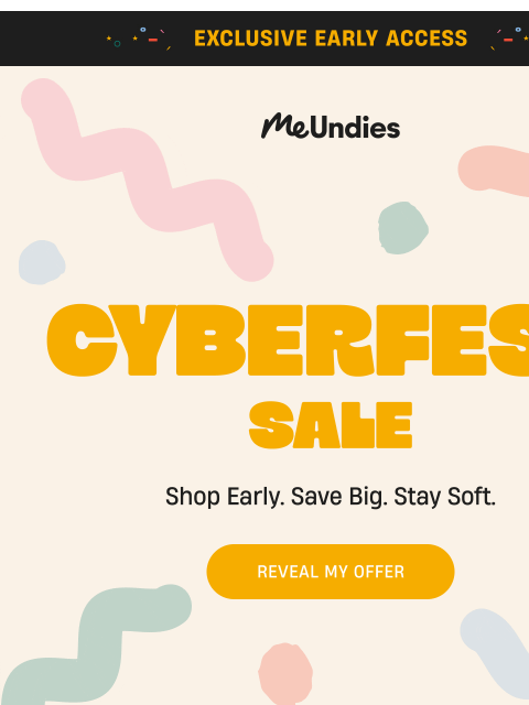 meundies newsletter: Exclusive early access for you!