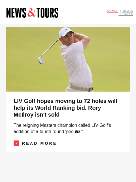 golfdigest newsletter: The LPGA’s controversial new partner