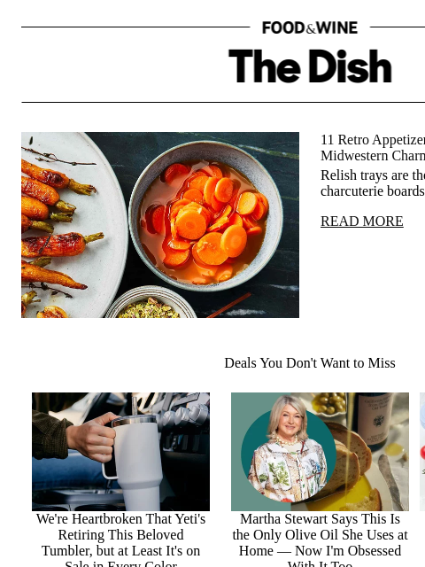 foodandwine newsletter: 11 Retro Appetizers That Bring Back Midwestern Cha...