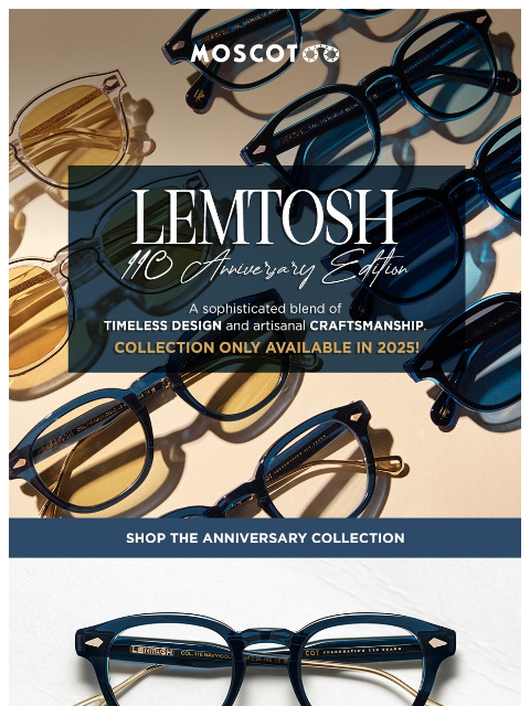 moscot newsletter: The Anniversary Edition Edit