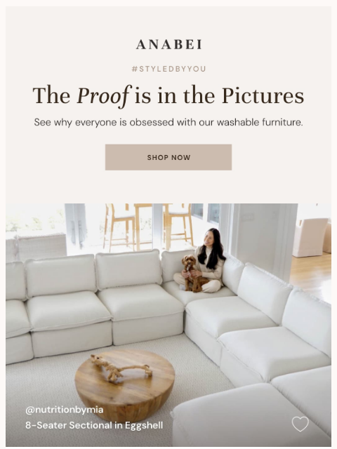 anabei newsletter: Styled by You 💌