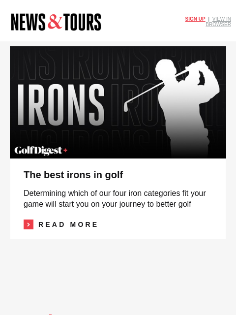 golfdigest newsletter: The pros' go-to drive that you can hit too