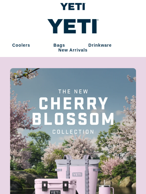 yeti newsletter: Get Your Pink Gear