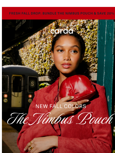 caraa newsletter: New Nimbus Pouch Colors Are Here ✨