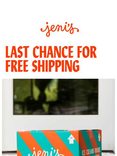 jenis newsletter: LAST CHANCE for free shipping!