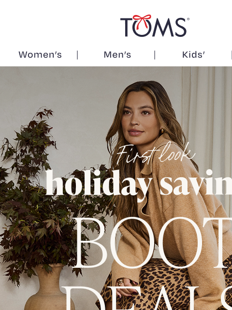 toms newsletter: Bonus Savings! Save 60% on This Fan-Favorite Boot