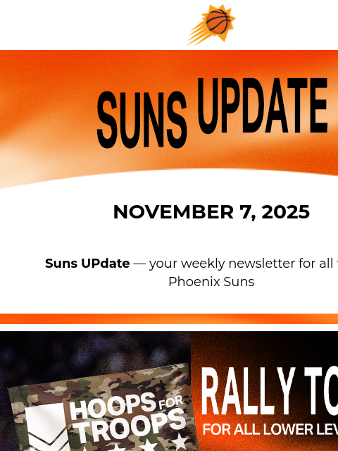 suns newsletter: Suns UPdate: Big Week Ahead in Suns Basketball 👀