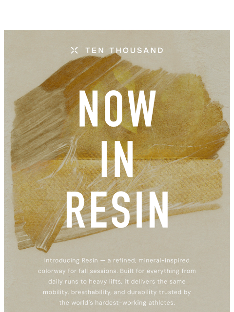 tenthousand newsletter: Interval Collection: Now in Resin