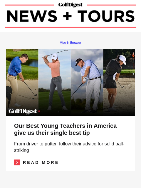 Nelly Korda wraps up LPGA Player of the Year honors … with three events still to play GolfDigest View in Browser Best Young Teachers in America Our Best Young Teachers in America give us their single