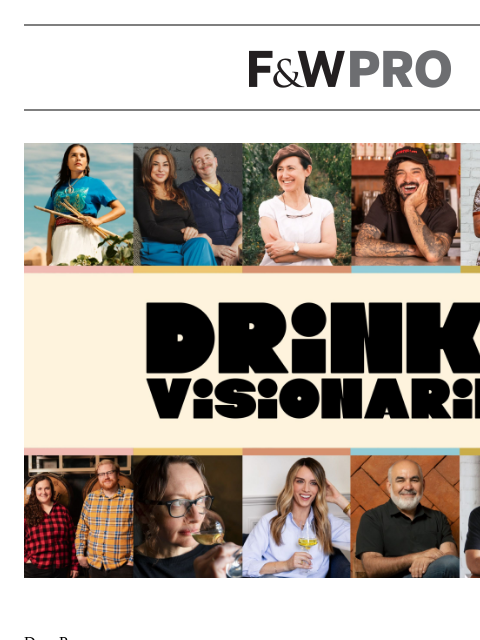 foodandwine newsletter: The Future of Drinking Is Here