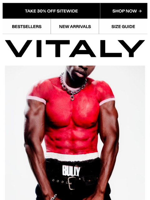 vitalydesign newsletter: OUT NOW—BULLY Belt