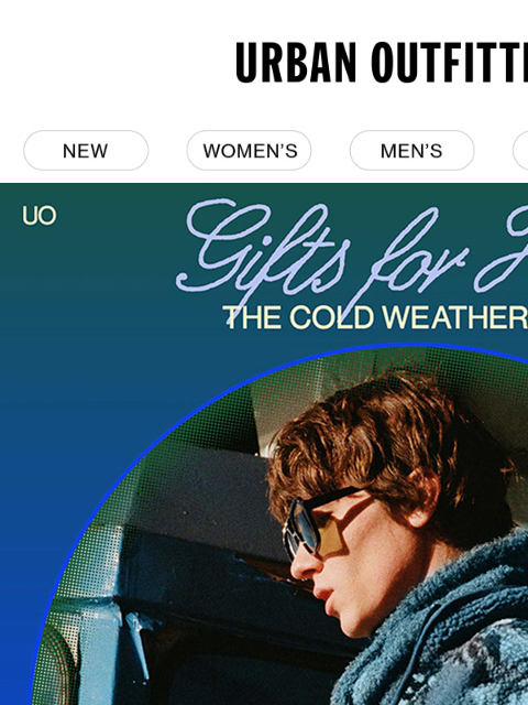 urbanoutfitters newsletter: gifts for him: jackets + fleece