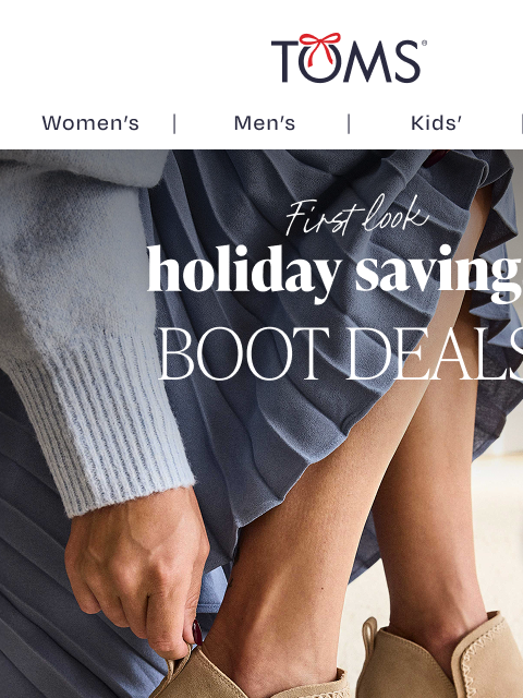 toms newsletter: Huge Boot Savings! Take 60% Off the Kaia Boot