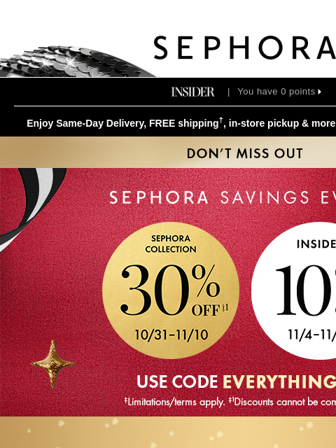 sephora newsletter: These limited-edition sets are 10% off ❗️