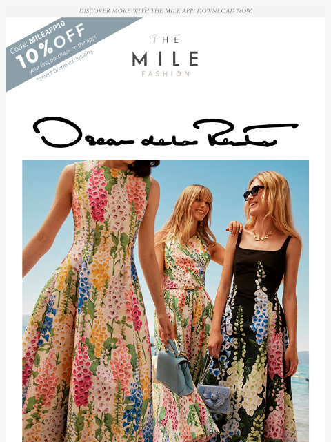orchardmile newsletter: Oscar de la Renta’s New Season, in Bloom