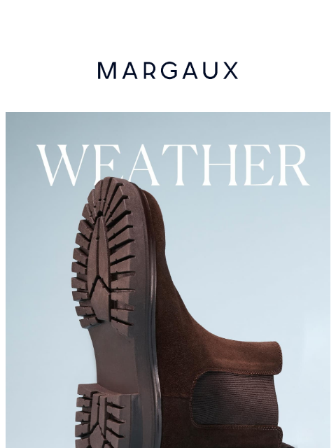 margauxny newsletter: Water-resistant ankle boots
