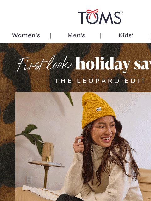 toms newsletter: Take 25% Off Popular Print Styles