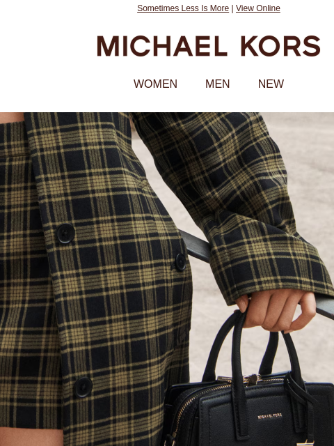 michaelkorsmail newsletter: Little Bags, Big Impact