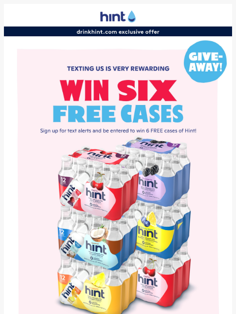 6 free cases could be yours when you sign up for texts from Hint ͏ ͏ ͏ ͏ ͏ ͏ ͏ ͏ ͏ ͏ ͏ ͏ ͏ ͏ ͏ ͏ ͏ ͏ ͏ ͏ ͏ ͏ ͏ ͏ ͏ ͏ ͏ ͏ ͏ ͏ ͏ ͏ ͏ ͏ ͏ ͏ ͏ ͏ ͏ ͏ ͏ ͏ ͏ ͏ ͏ ͏ ͏ ͏ ͏ ͏ ͏ ͏ ͏ ͏ ͏ ͏ ͏ ͏ ͏ ͏ ͏ ͏ ͏ ͏ ͏ ͏ ͏ ͏