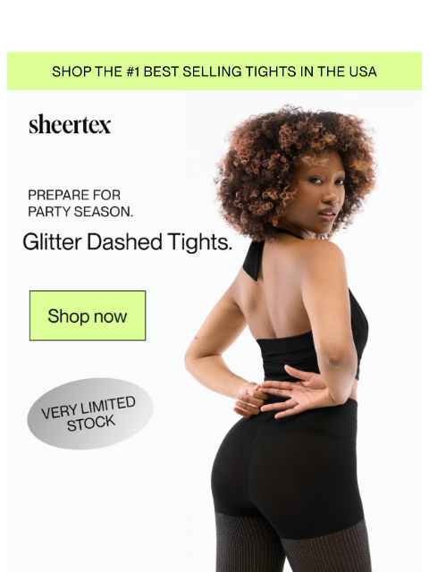 sheertex newsletter: PREPARE FOR PARTY SEASON ⭐