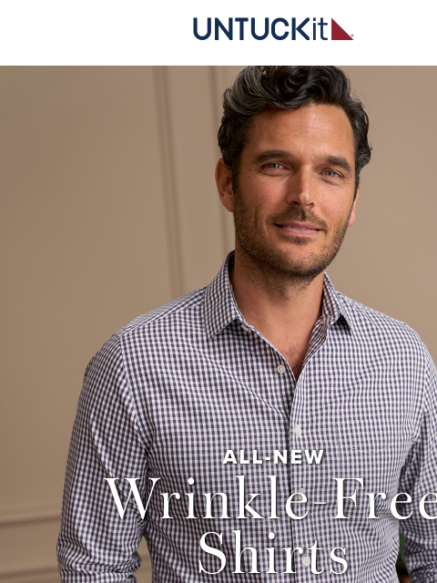 untuckit newsletter: Back In Stock: Best Selling Wrinkle-Free Favorites