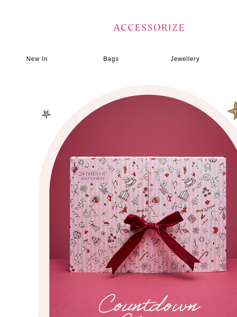 accessorize newsletter: Upgrade your advent calendar this year ✨