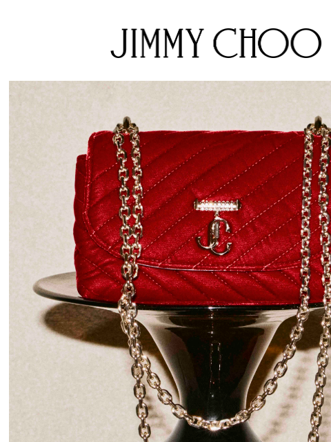 jimmychoo newsletter: Wrapped in Red