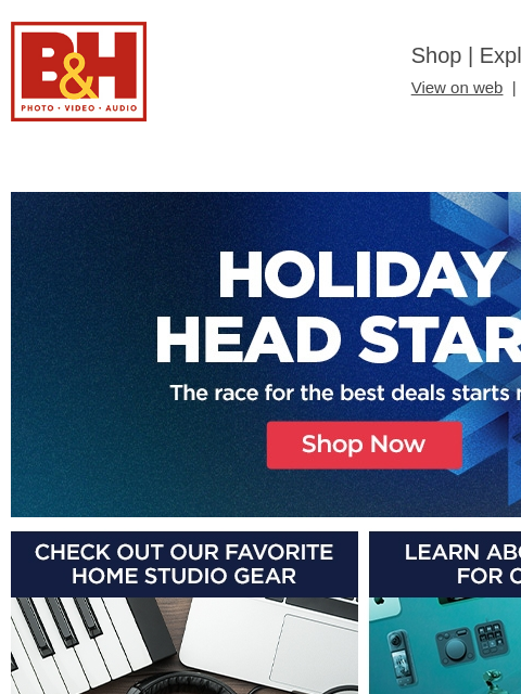 bhphotovideo newsletter: Essential Accessories Every Creator Needs in 2025