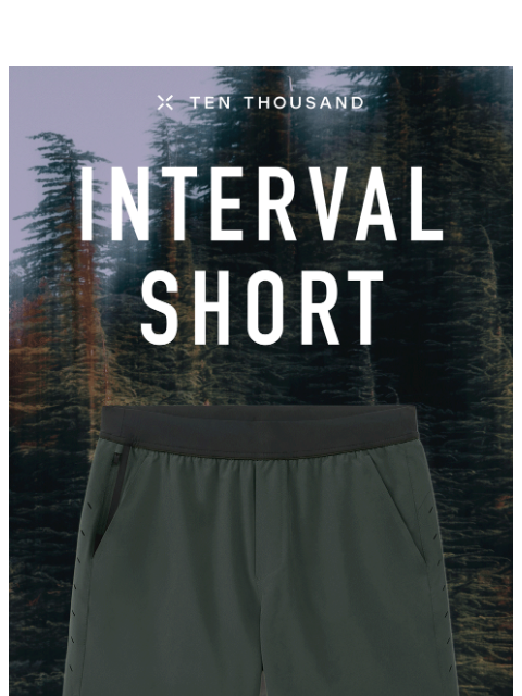 tenthousand newsletter: Limited-Edition Interval Shorts